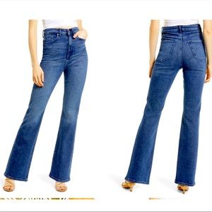 NWT Lovers + Friends Greyson High Rise Slim Bootcut Jeans sz 8